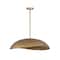 Maxim Lighting Denarii 24'' Iron Pendant, Natural Gold 31262NG - alternate 1